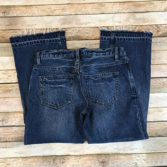 Free People High Rise Button Fly Released Hem Jean - Picture 8 of 8